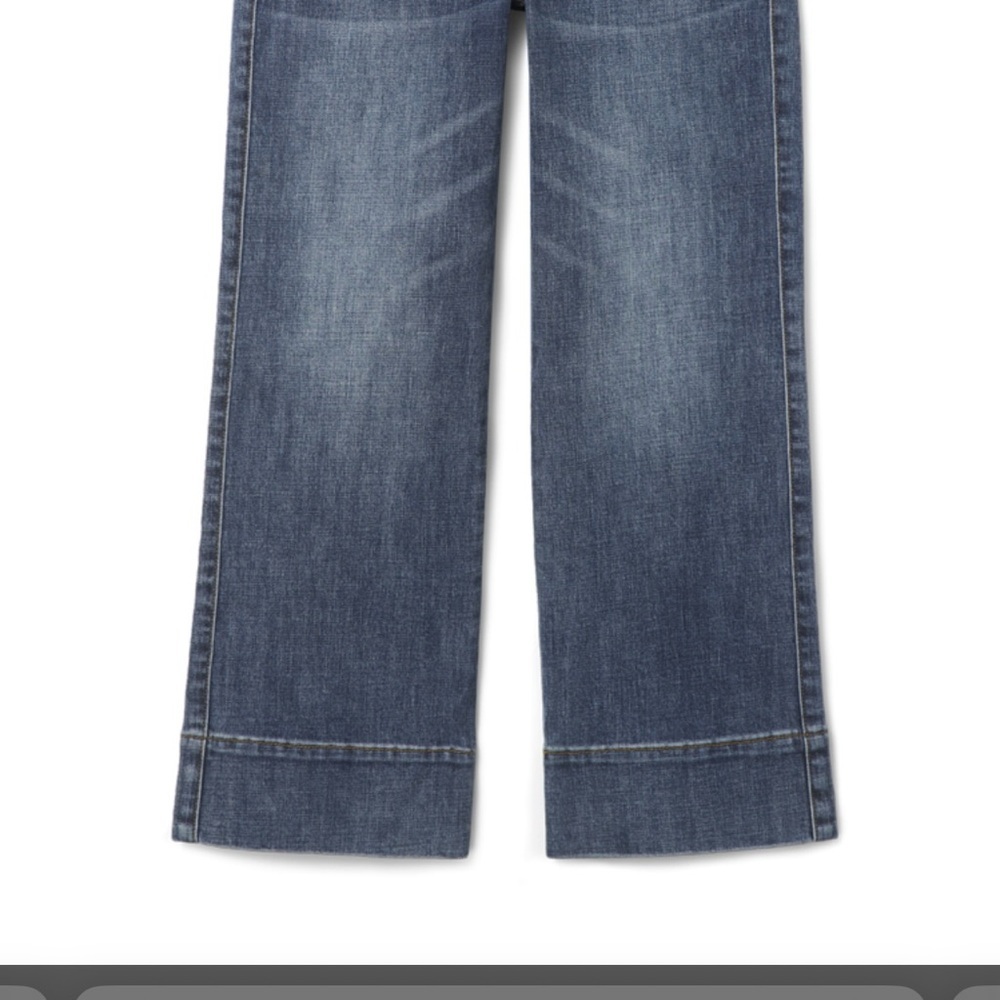 CAbi Carmel Cropped Blue Jeans 6 NEW - Picture 8 of 10